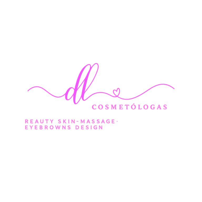 Logo de DL Cosmetologas color rosa